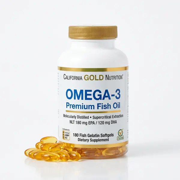 California Gold Nutrition Omega-3 Premium Fish Oil