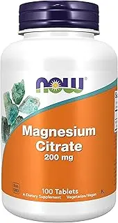 NOW Foods Magnesium Citrate 200mg