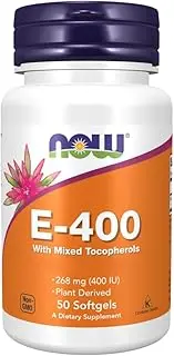 NOW Foods Vitamin E-400 d-Alpha Tocopheryl